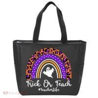 Halloween Trick Or Teach #Teacher Life Tote Bag thumb 0