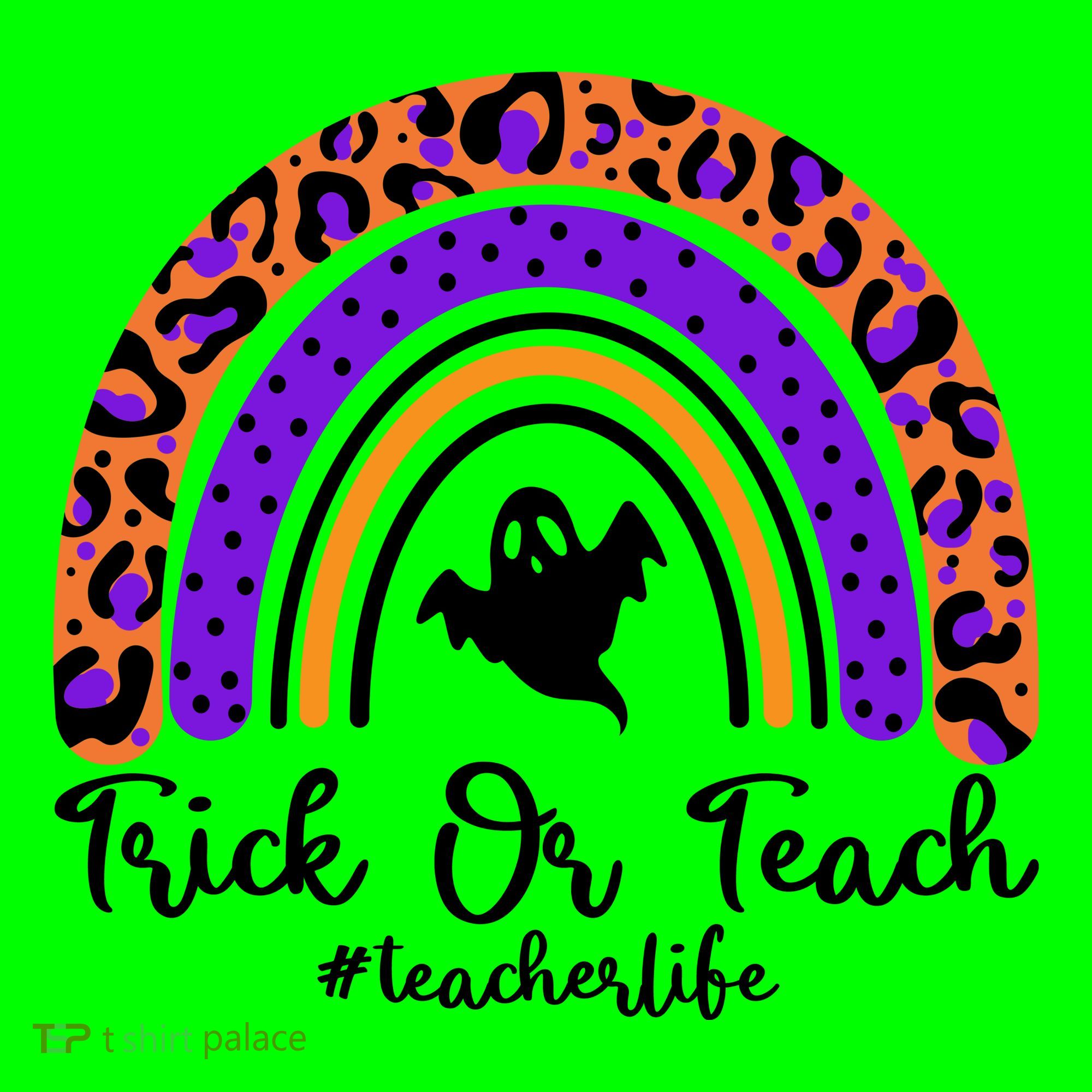 Halloween Trick Or Teach #Teacher Life Mousepad