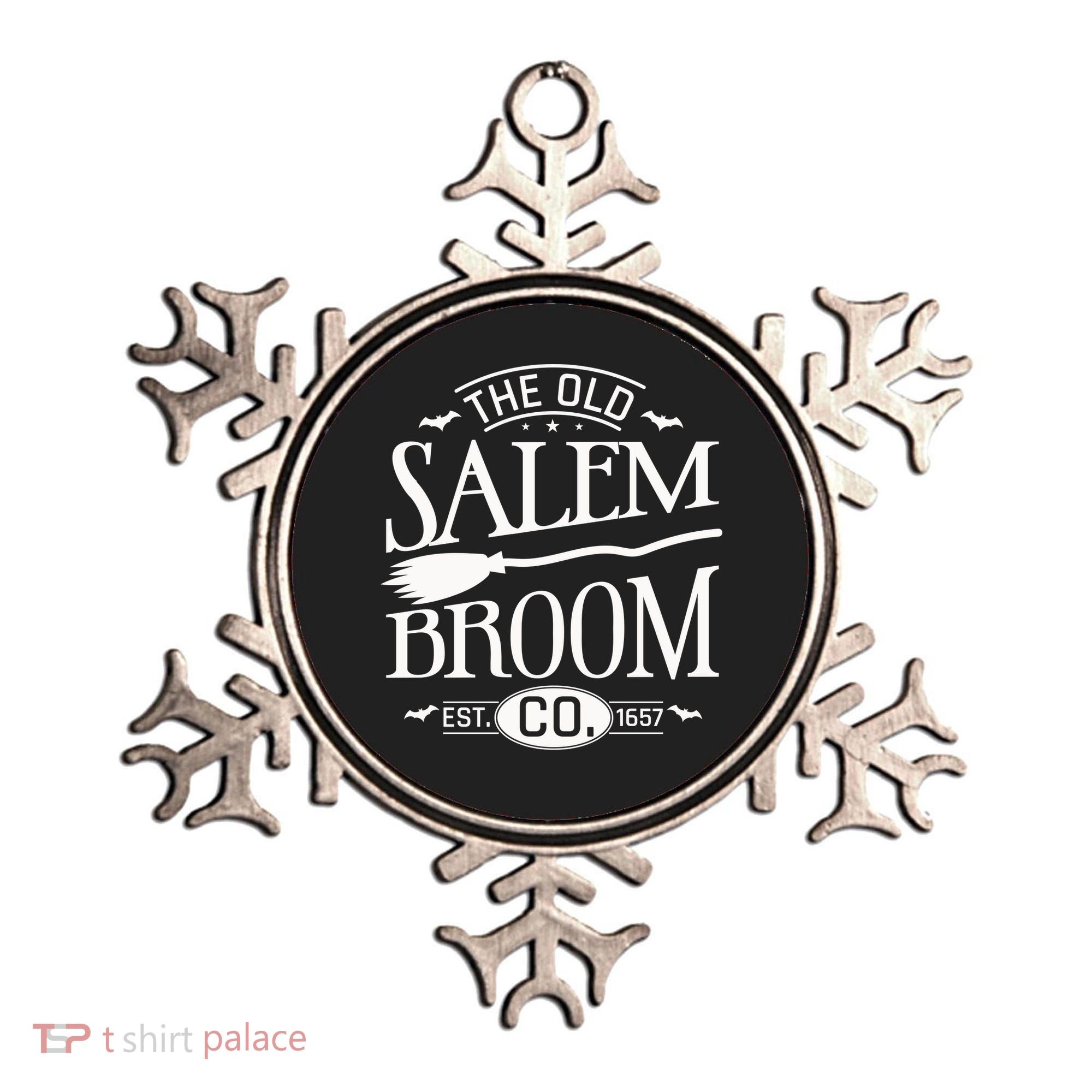 Halloween The Old Salem Broom Halloween Day Ornament
