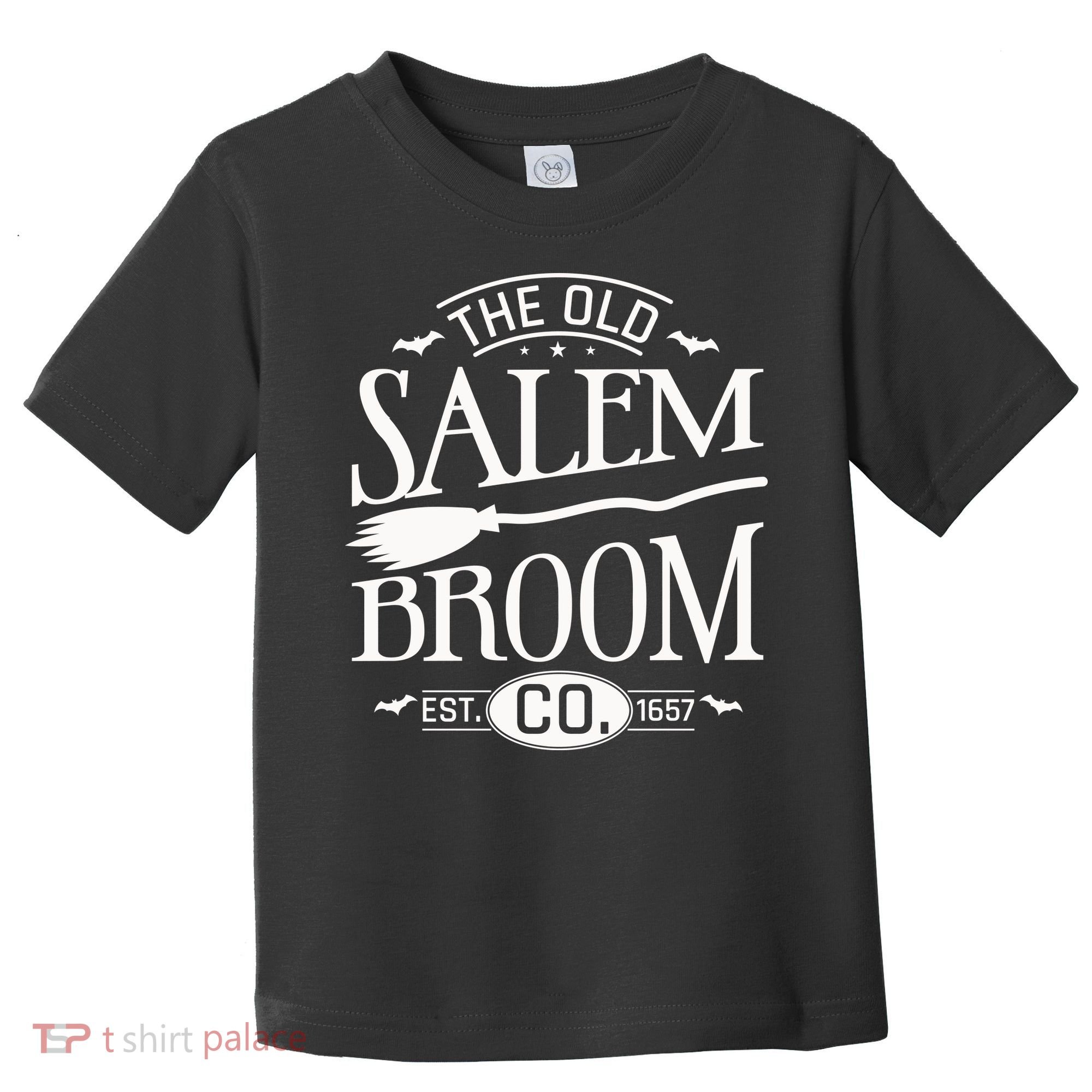 Halloween The Old Salem Broom Halloween Day Toddler T-Shirt