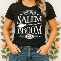 Halloween The Old Salem Broom Halloween Day Women's T-Shirt thumb 2