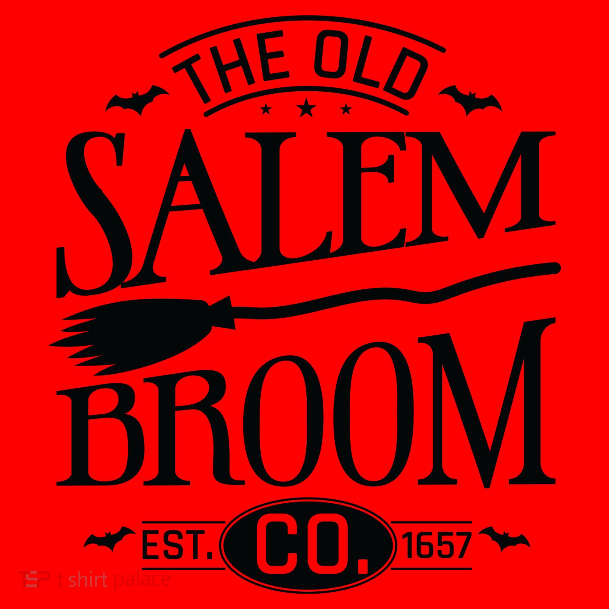 Halloween The Old Salem Broom Halloween Day Santa Hat