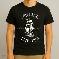 History Teacher or Historians or Spilling The Tea Since 1773 T-Shirt thumb 3