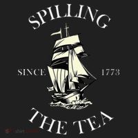 History Teacher or Historians or Spilling The Tea Since 1773 Golf Towel thumb 3