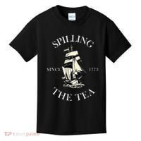 History Teacher or Historians or Spilling The Tea Since 1773 Kids T-Shirt thumb 0