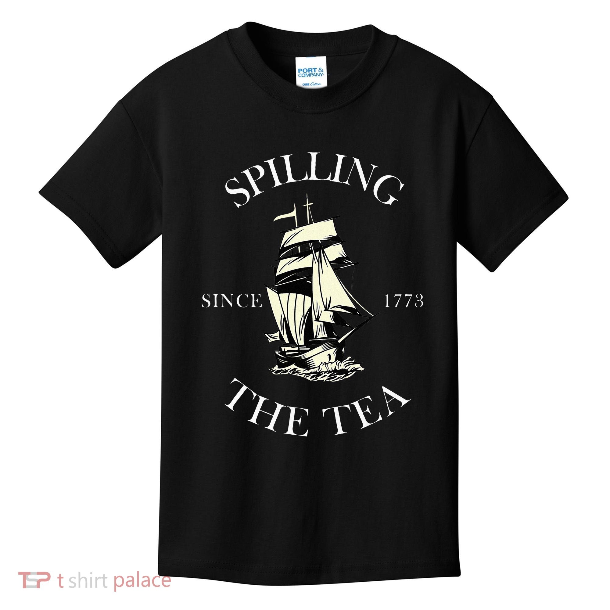 History Teacher or Historians or Spilling The Tea Since 1773 Kids T-Shirt