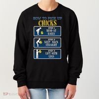 How To Pick Up Chicks Funny Chicken Women's Sweatshirt thumb 0