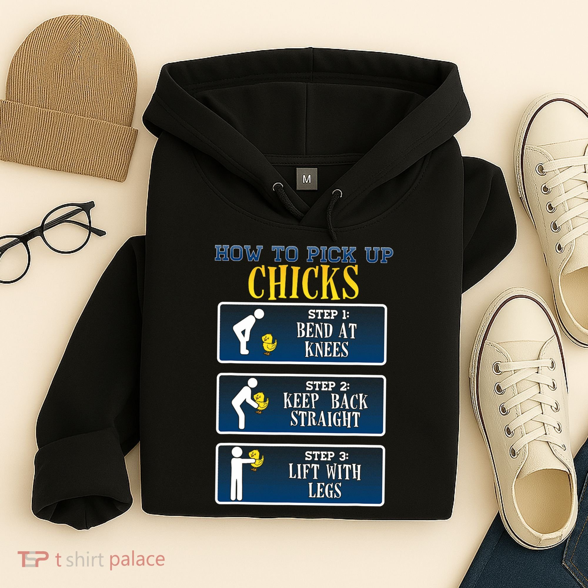 How To Pick Up Chicks Funny Chicken Hoodie