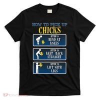 How To Pick Up Chicks Funny Chicken T-Shirt thumb 0