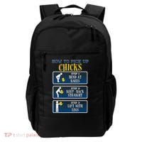 How To Pick Up Chicks Funny Chicken Backpack thumb 0