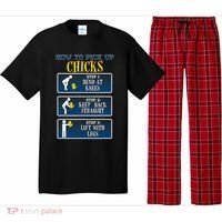 How To Pick Up Chicks Funny Chicken Pajama Set thumb 0