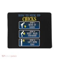 How To Pick Up Chicks Funny Chicken Mousepad thumb 0
