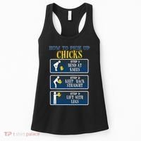 How To Pick Up Chicks Funny Chicken Women's Tank Top thumb 0