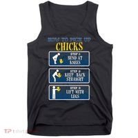 How To Pick Up Chicks Funny Chicken Tank Top thumb 0