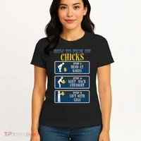 How To Pick Up Chicks Funny Chicken Women's T-Shirt thumb 4