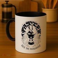 Hex The Patriarchy Feminist Witch Goth Halloween Moon Funny Gift Coffee Mug thumb 4
