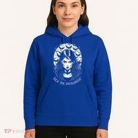 Hex The Patriarchy Feminist Witch Goth Halloween Moon Funny Gift Hoodie thumb 5