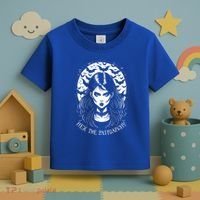 Hex The Patriarchy Feminist Witch Goth Halloween Moon Funny Gift Toddler T-Shirt thumb 3