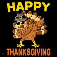 Happy Thanksgiving Pilgrim Turkey Toddler T-Shirt thumb 4