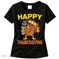 Happy Thanksgiving Pilgrim Turkey Women's T-Shirt thumb 0