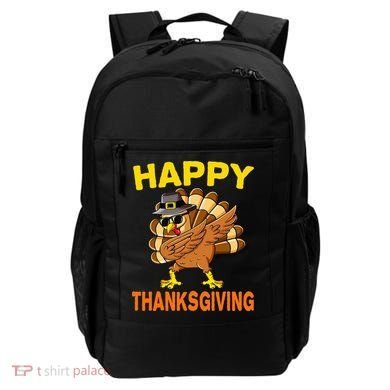 Happy Thanksgiving Pilgrim Turkey Backpack