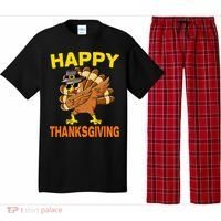 Happy Thanksgiving Pilgrim Turkey Pajama Set thumb 0