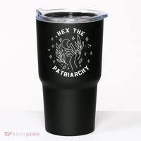Hex The Patriarchy Shirt Feminist Witch Tumbler thumb 0