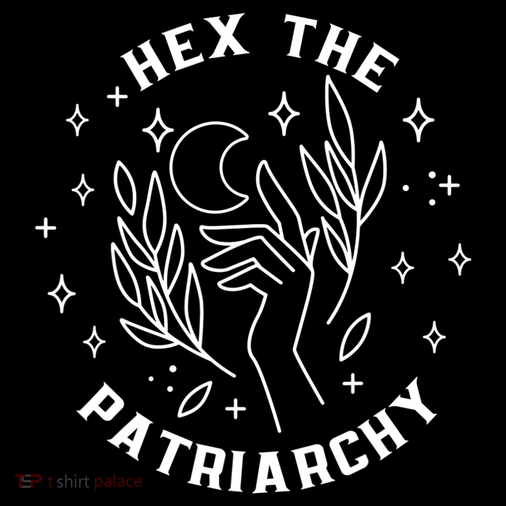 Hex The Patriarchy Shirt Feminist Witch Ornament