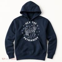 Hex The Patriarchy Shirt Feminist Witch Hoodie thumb 0