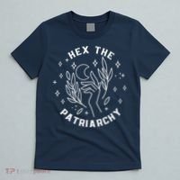 Hex The Patriarchy Shirt Feminist Witch T-Shirt thumb 5