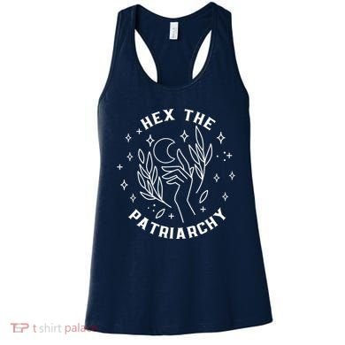 Hex The Patriarchy Shirt Feminist Witch Women's Tank Top