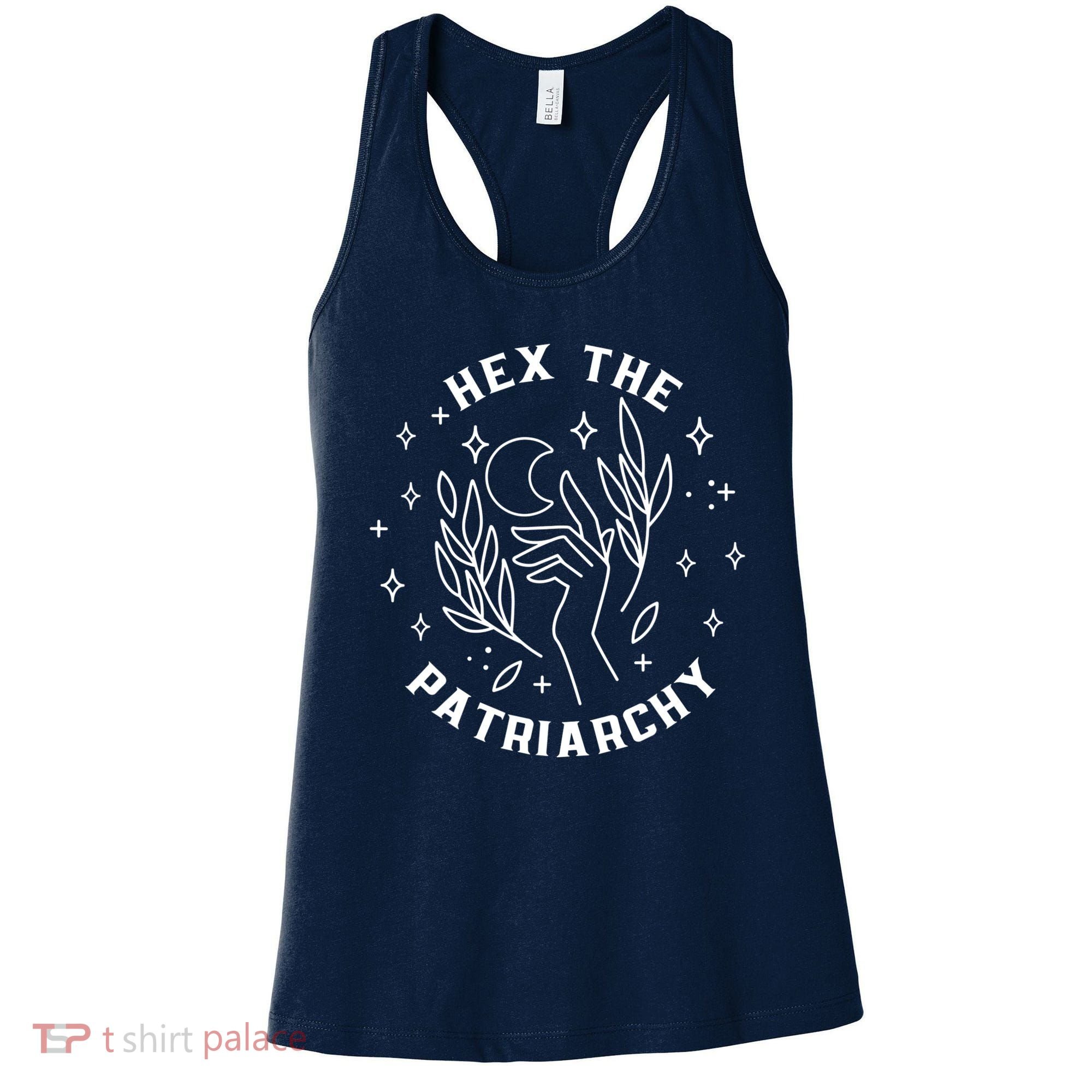 Hex The Patriarchy Shirt Feminist Witch Women's Tank Top