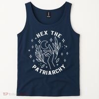 Hex The Patriarchy Shirt Feminist Witch Tank Top thumb 2