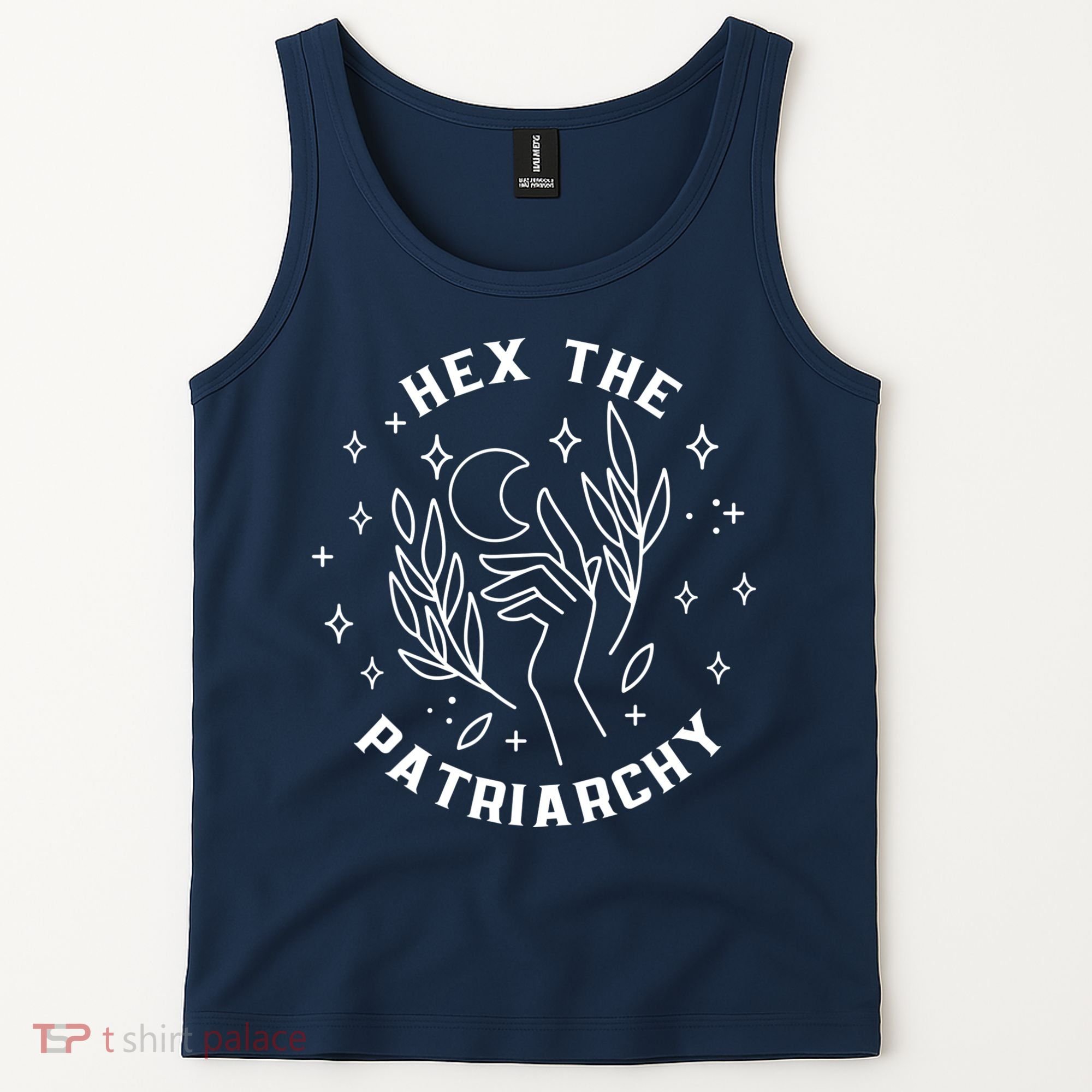 Hex The Patriarchy Shirt Feminist Witch Tank Top