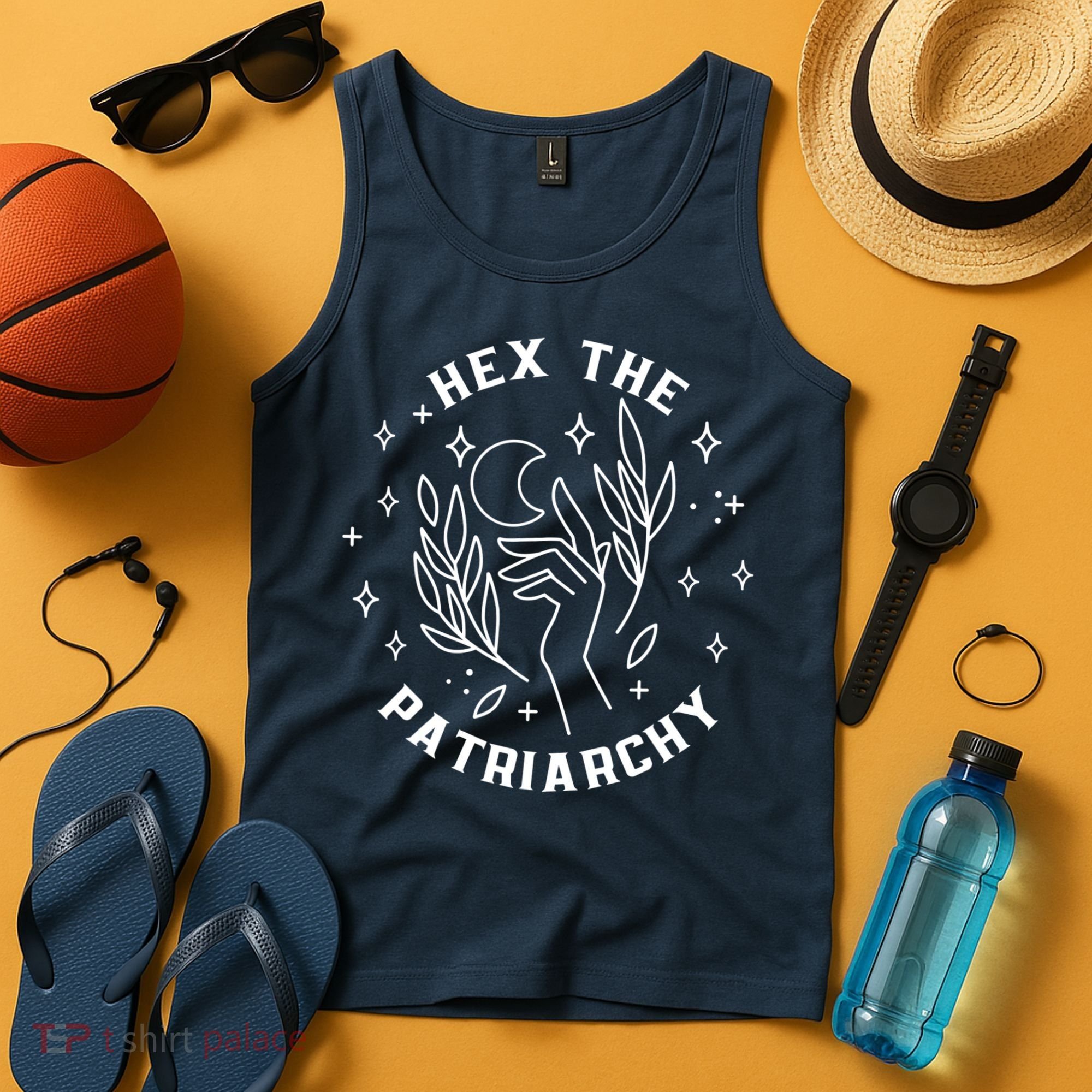 Hex The Patriarchy Shirt Feminist Witch Tank Top