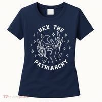 Hex The Patriarchy Shirt Feminist Witch Women's T-Shirt thumb 0