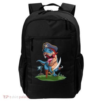 Halloween TRex Pirate Costume Backpack