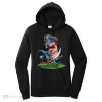Halloween TRex Pirate Costume Women's Hoodie thumb 0