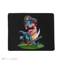 Halloween TRex Pirate Costume Mousepad thumb 0