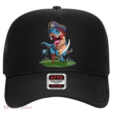 Halloween TRex Pirate Costume Hat