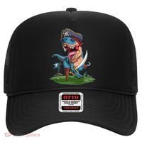 Halloween TRex Pirate Costume Hat thumb 0