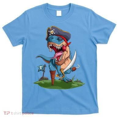 Halloween TRex Pirate Costume T-Shirt
