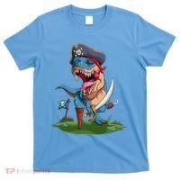 Halloween TRex Pirate Costume T-Shirt thumb 0