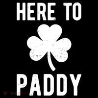 Here To Paddy St Patricks Day Backpack thumb 2