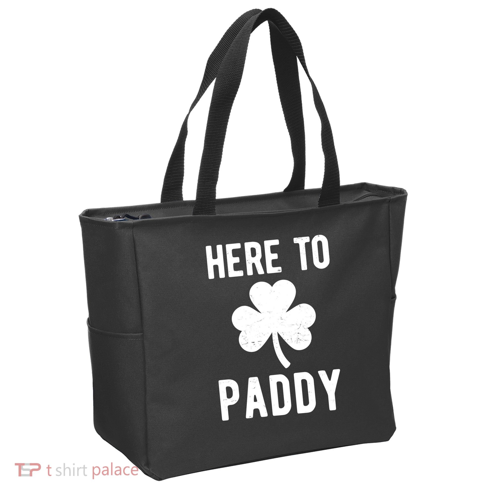 Here To Paddy St Patricks Day Tote Bag