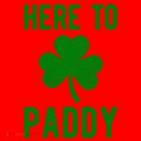 Here To Paddy St Patricks Day Santa Hat thumb 1