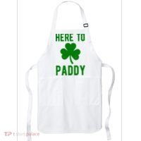 Here To Paddy St Patricks Day Apron thumb 0