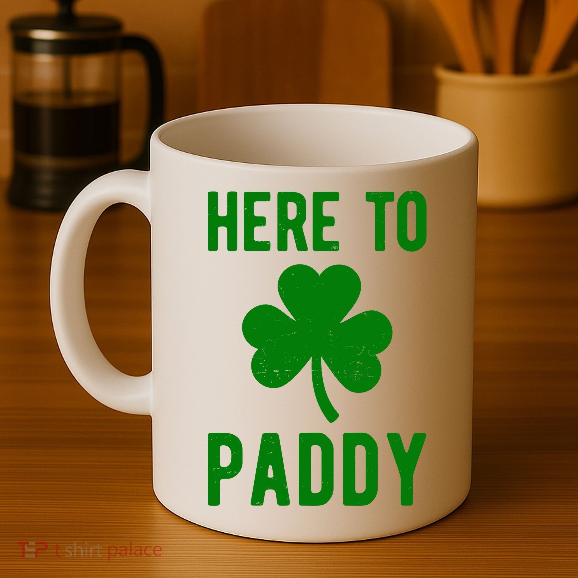 Here To Paddy St Patricks Day Coffee Mug