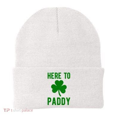 Here To Paddy St Patricks Day Beanie