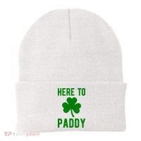 Here To Paddy St Patricks Day Beanie thumb 0